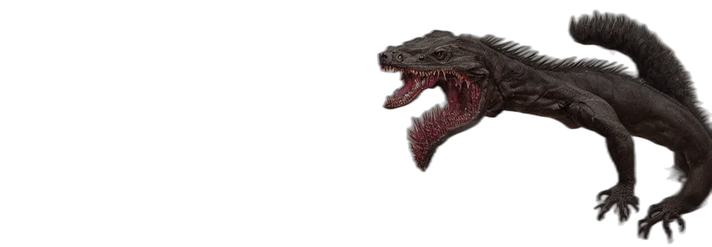 dragon, creature, animal, weapon transparent PNG cut-out