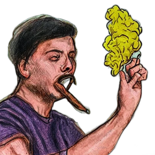 staff, face, food, weapon, cartoon, watercolor, photorealistic, concept art transparent PNG cut-out