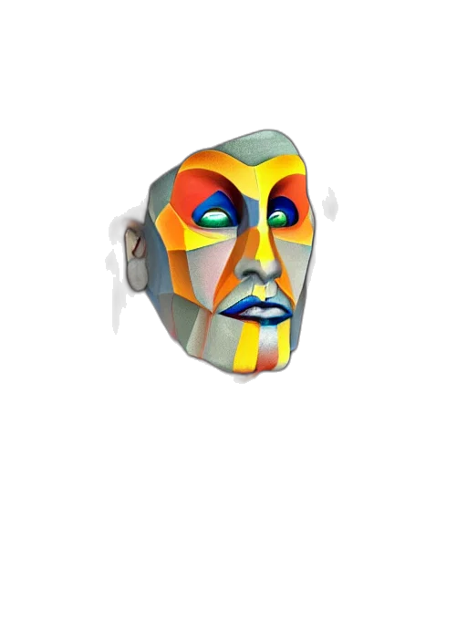 mask, face, jewelry, robot transparent PNG cut-out