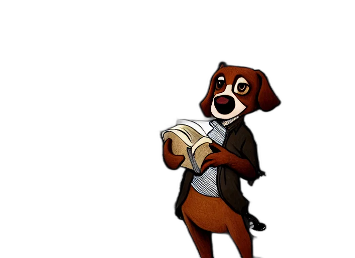 staff, animal, cartoon, concept art transparent PNG cut-out