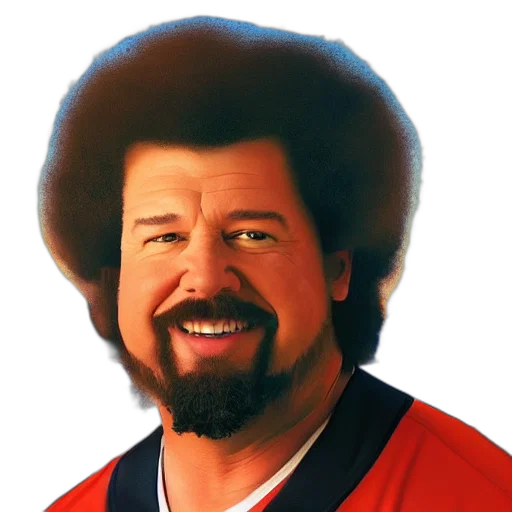 hair, face, hat, staff transparent PNG cut-out