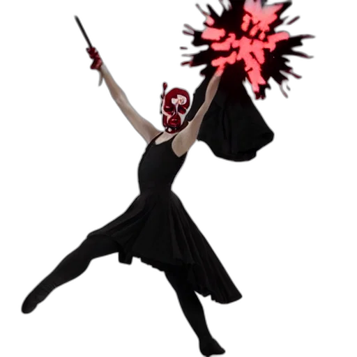 staff, mask, weapon, creature transparent PNG cut-out