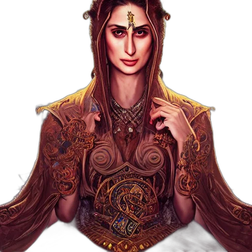 jewelry, face, crown, staff transparent PNG cut-out