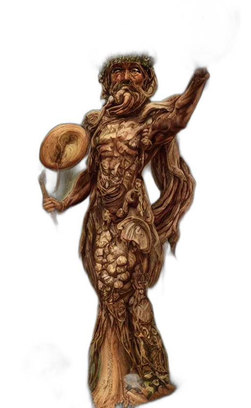 creature, staff, hair, food transparent PNG cut-out