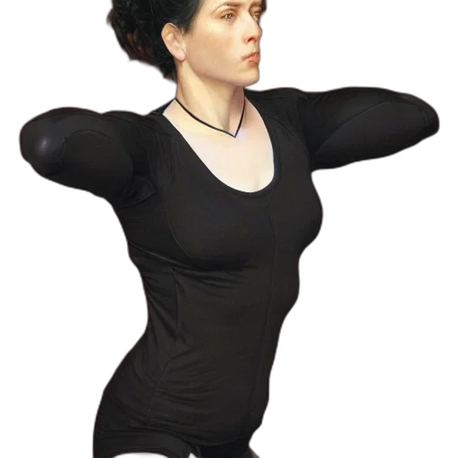dress, staff, jacket, 3d render transparent PNG cut-out