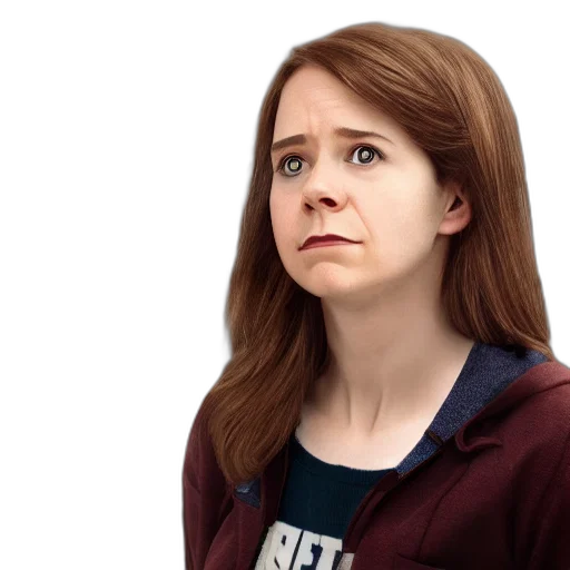 face, hair, robot, jacket transparent PNG cut-out