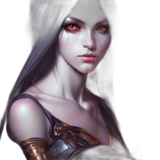 face, mask, fantasy art, concept art transparent PNG cut-out