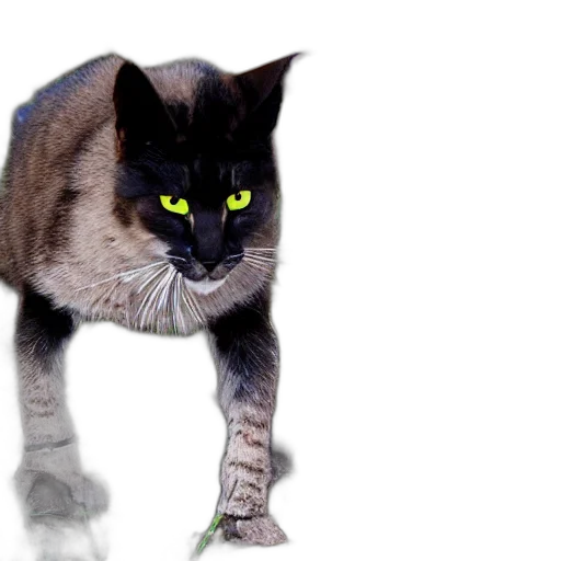 creature, animal, staff, weapon transparent PNG cut-out