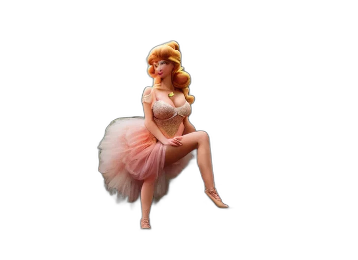 dress, concept art, 3d render, fantasy art transparent PNG cut-out