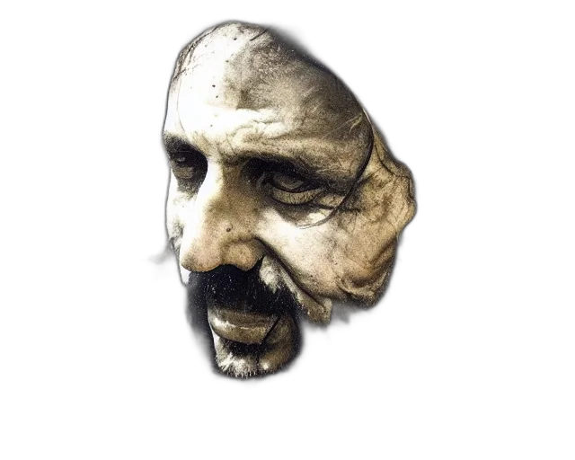 mask, face, creature, staff transparent PNG cut-out