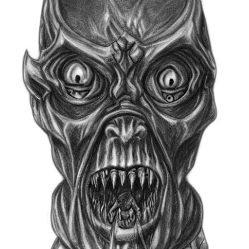 mask, face, creature, staff transparent PNG cut-out