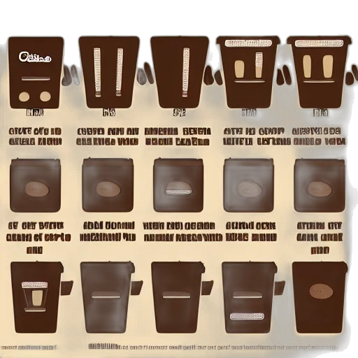 furniture, earth tones, illustration, full transparent PNG cut-out
