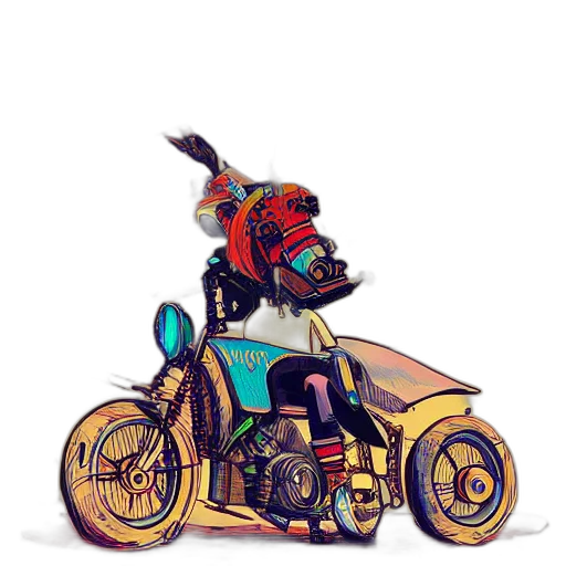 animal, robot, car, creature transparent PNG cut-out