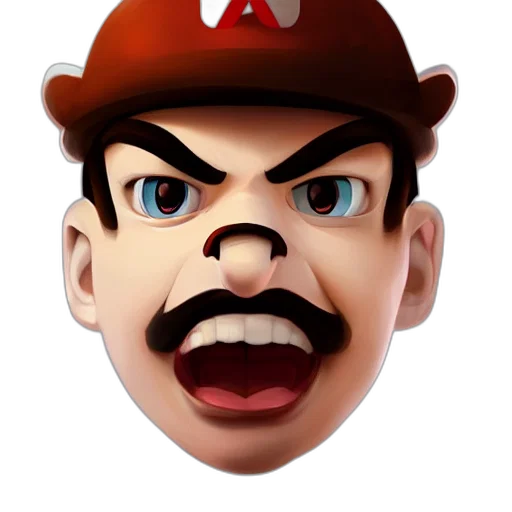 face, mask, hat, creature transparent PNG cut-out