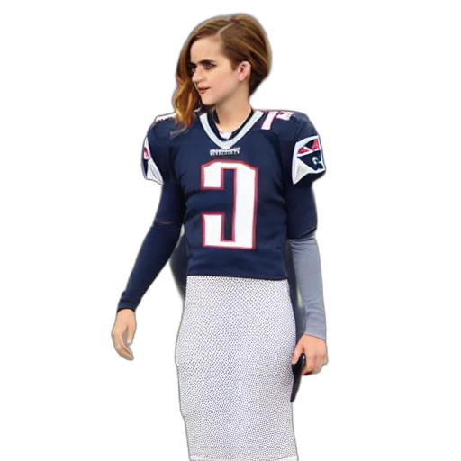 dress, jacket, emma, watson, new, england, patriots, football transparent PNG cut-out
