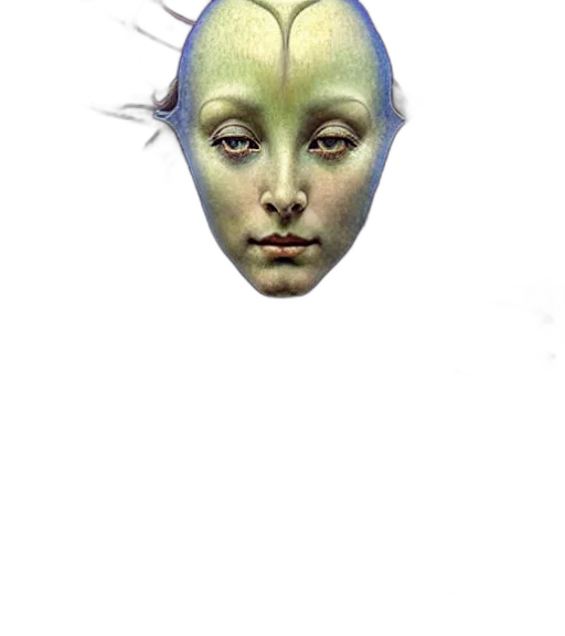 mask, face, creature, staff, photorealistic, concept art, fantasy art, 3d render transparent PNG cut-out