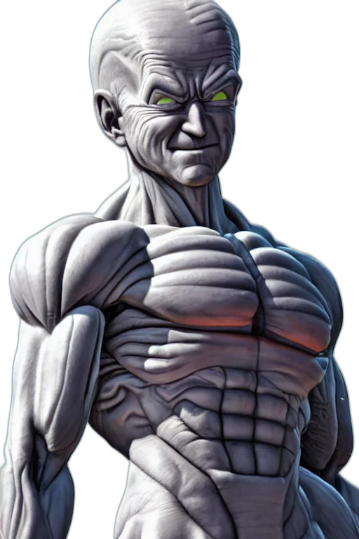 robot, creature, face, mask, comic book art, concept art, 3d render, cyberpunk transparent PNG cut-out