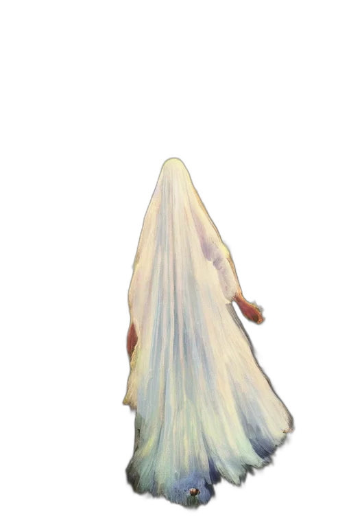 dress, mask, creature, jacket, concept art, 3d render, pixel art, photorealistic transparent PNG cut-out