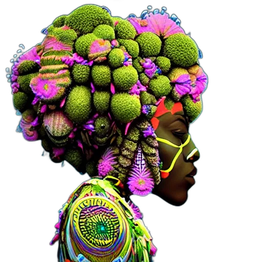 crown, hair, face, hat, photorealistic, concept art, 3d render, fantasy art transparent PNG cut-out