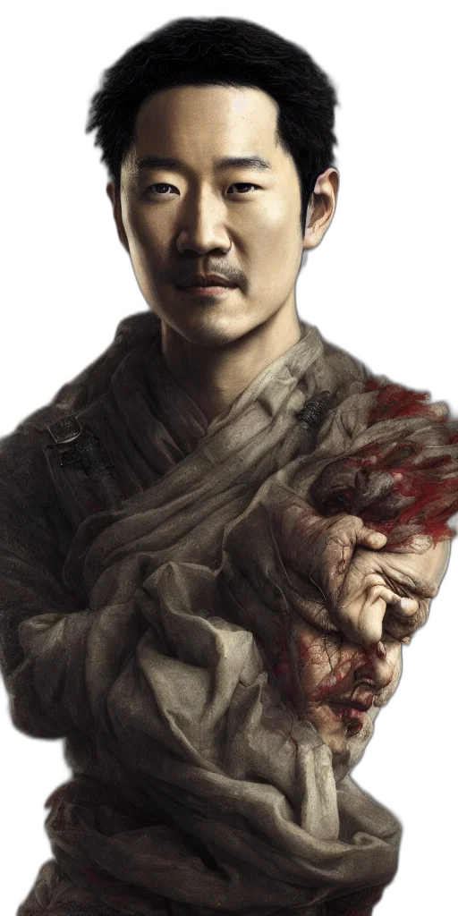 face, staff, photorealistic, concept art transparent PNG cut-out