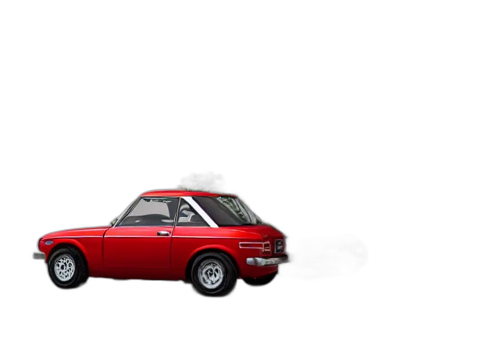 car, weapon, 3d render, photorealistic transparent PNG cut-out