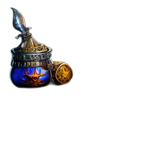 crown, weapon, bottle, jewelry, concept art, fantasy art, 3d render, pixel art transparent PNG cut-out