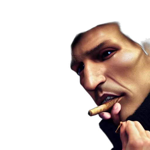 face, mask, photorealistic, concept art transparent PNG cut-out
