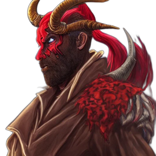 dragon, staff, mask, fantasy art, concept art, pixel art, photorealistic, red transparent PNG cut-out