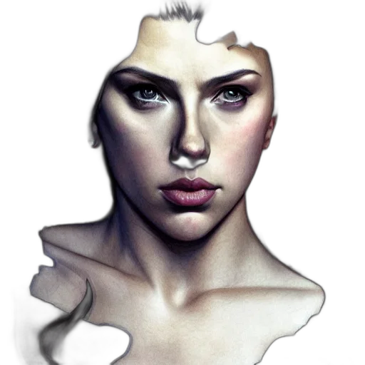 face, mask, jewelry, crown, photorealistic, fantasy art, concept art, comic book art transparent PNG cut-out
