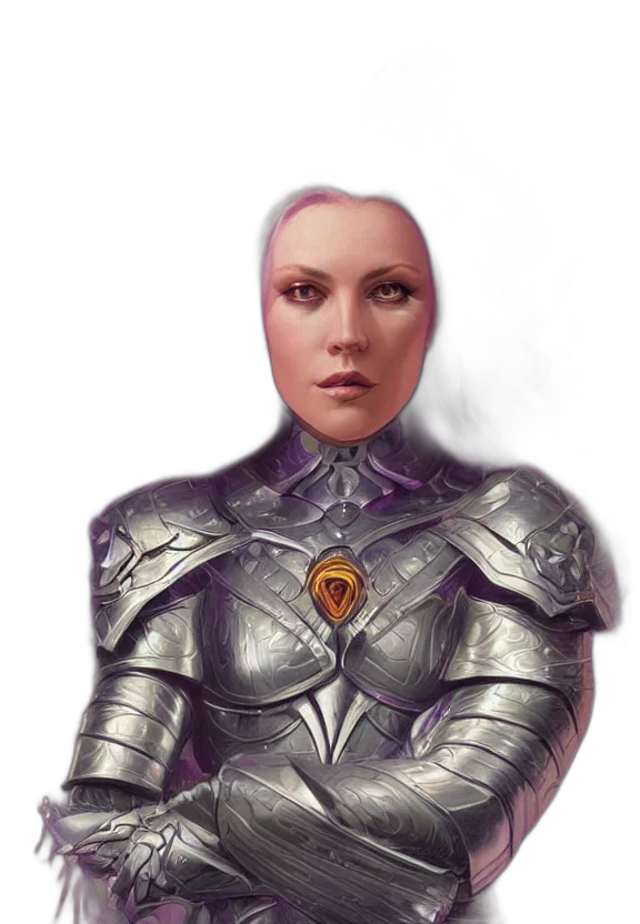 robot, face, jewelry, crown, fantasy art, concept art, photorealistic, 3d render transparent PNG cut-out