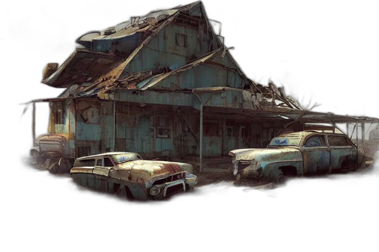 car, building, weapon, shoes transparent PNG cut-out