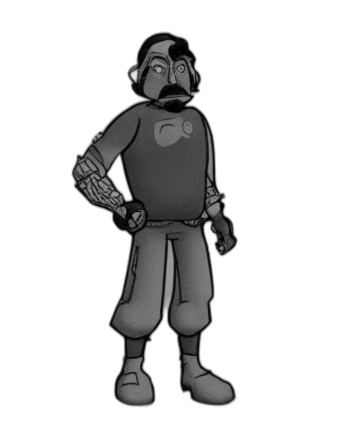 staff, robot, mask, cartoon transparent PNG cut-out
