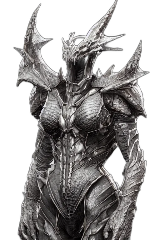 dragon, creature, dress, concept art transparent PNG cut-out