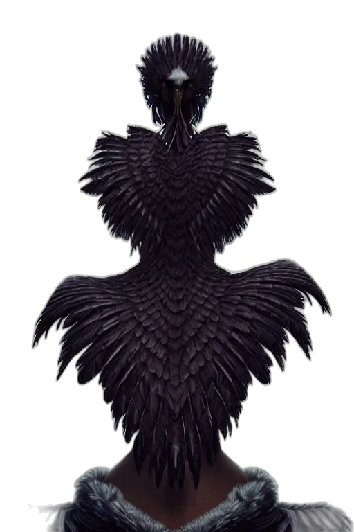 dress, crown, dragon, hair, fantasy art, concept art, 3d render, pixel art transparent PNG cut-out