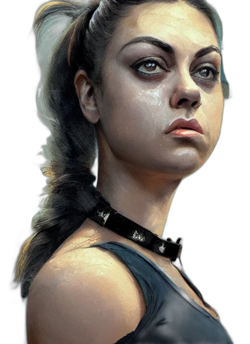 face, mask, staff, concept art transparent PNG cut-out