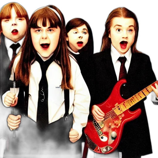 cartoon, photorealistic, concept art, film, still, school, rock transparent PNG cut-out