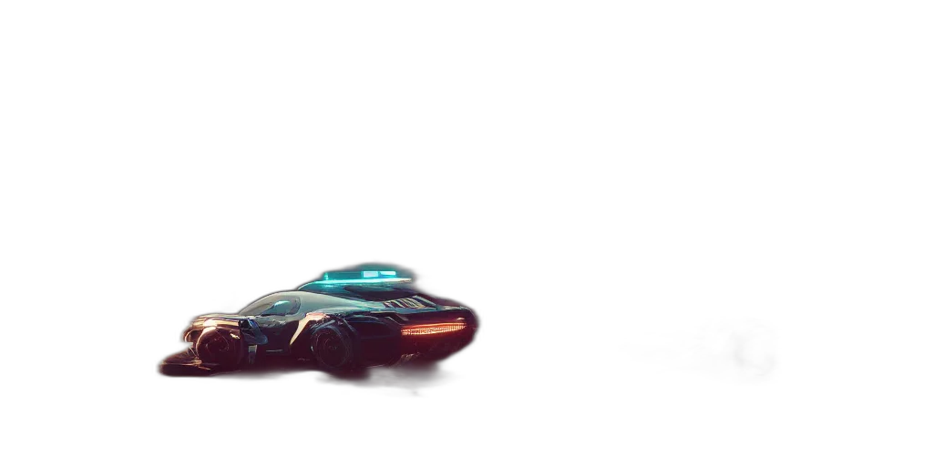 car, robot, weapon, bottle, 3d render, concept art, photorealistic, cyberpunk transparent PNG cut-out