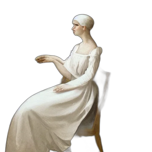 dress, furniture, staff, crown transparent PNG cut-out