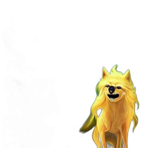 staff, crown, animal, creature transparent PNG cut-out