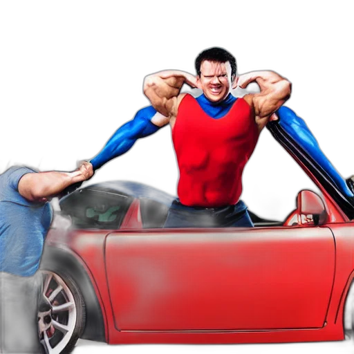 car, weapon, concept art, 3d render, comic book art, photorealistic, super, strong transparent PNG cut-out