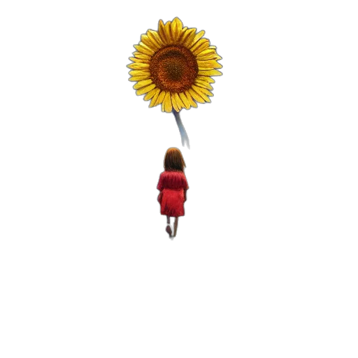flower, staff, umbrella, jewelry, 3d render, photorealistic, concept art, pixel art transparent PNG cut-out