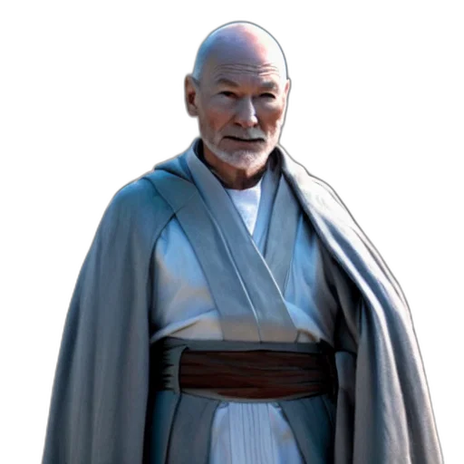 staff, jacket, face, sword transparent PNG cut-out