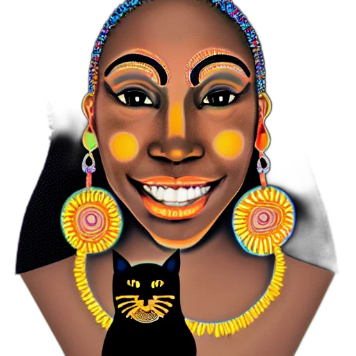 jewelry, face, mask, cartoon, concept art, photorealistic, 3d render, adult transparent PNG cut-out