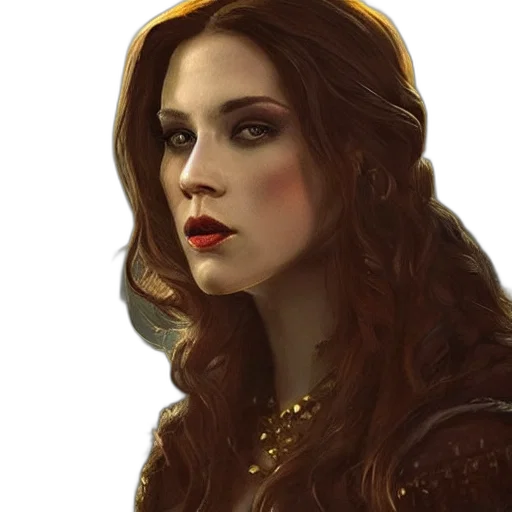 crown, face, fantasy art, concept art, photorealistic, comic book art, fire, golden transparent PNG cut-out