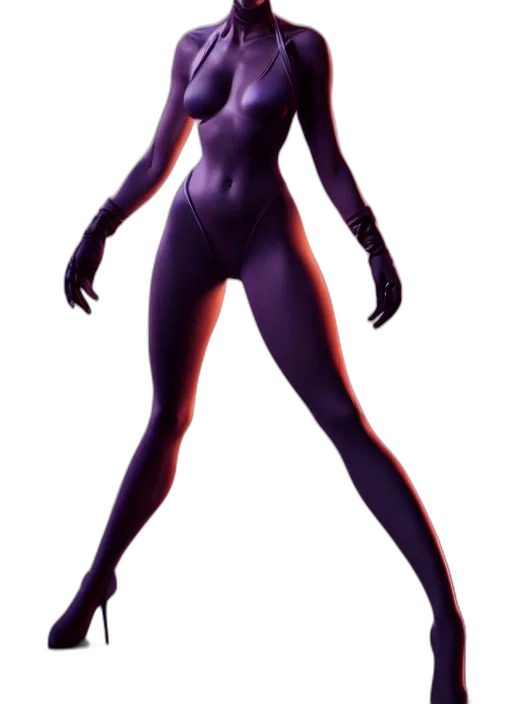 creature, dress, robot, staff, concept art, 3d render, comic book art, fantasy art transparent PNG cut-out