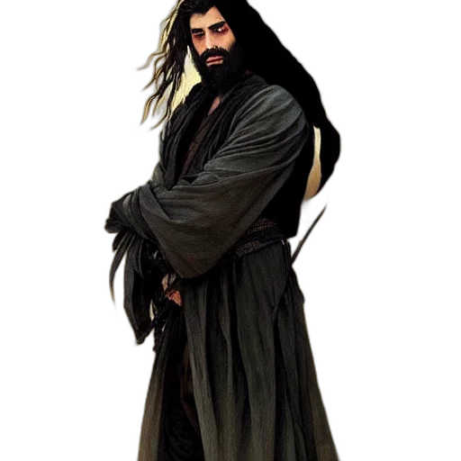 staff, hair, concept art, fantasy art transparent PNG cut-out