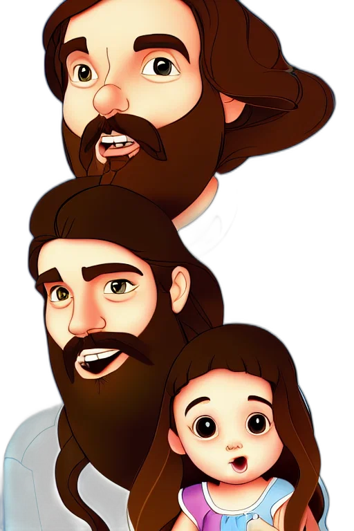 hair, face, cartoon, concept art transparent PNG cut-out
