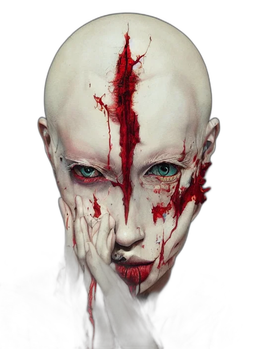 mask, face, creature, concept art transparent PNG cut-out