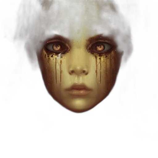face, mask, creature, robot transparent PNG cut-out