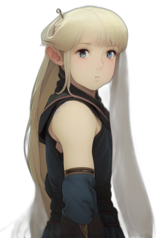 dragon, face, staff, dress transparent PNG cut-out
